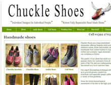 Tablet Screenshot of chuckleshoes.co.uk